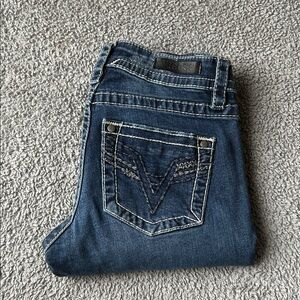 Vigoss Women's Dark Blue Denim Jeans